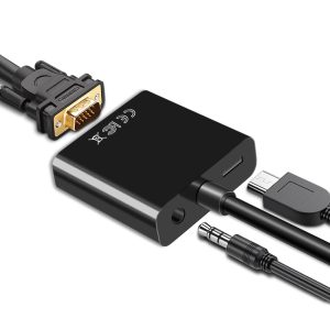 Adaptador Convertidor Cable Hdmi A Vga Computer Ps3 Ps4 Xbox