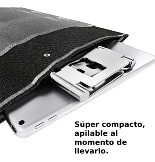 Soporte Base Celular Aluminio Escritorio Mesa Doble Eje V4 - Imagen 4
