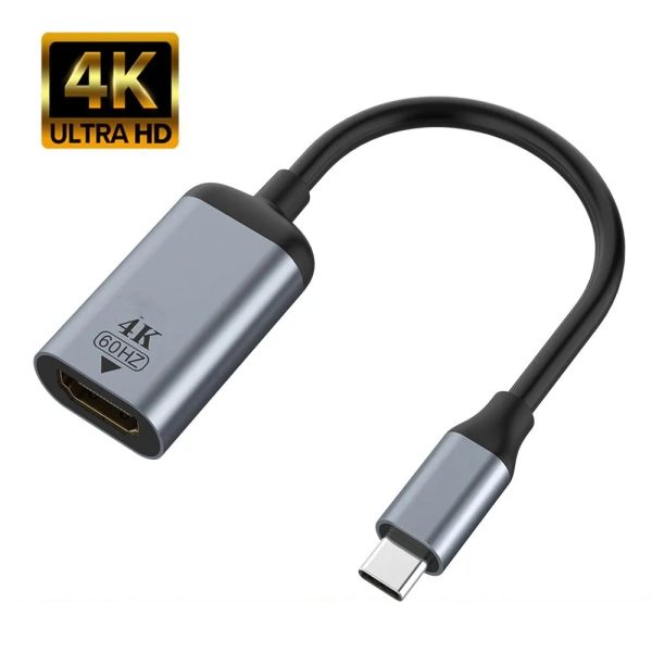 Adaptador Usb-c A Hdmi 4k Celular iPad Mac Android Windows - Imagen 4