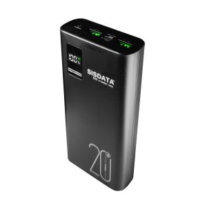 Power Bank Carga Rápida 20k Usb C Usb 3.1