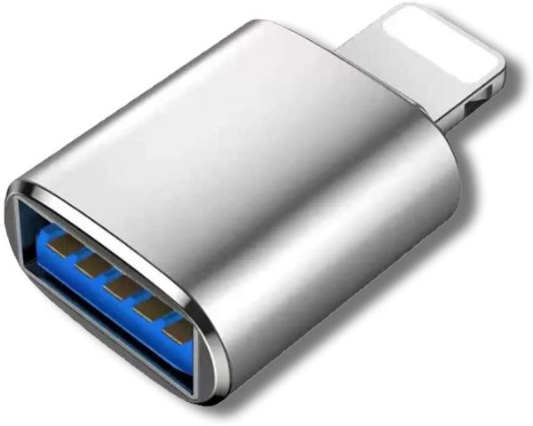 Adaptador Usb Lightning iPhone iPad Certificado. Gtía 1 Año. - Imagen 2
