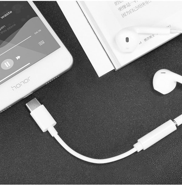 Adaptador Usb-c Auxiliar Audio 3.5mm Celular Tablet Portátil - Imagen 3