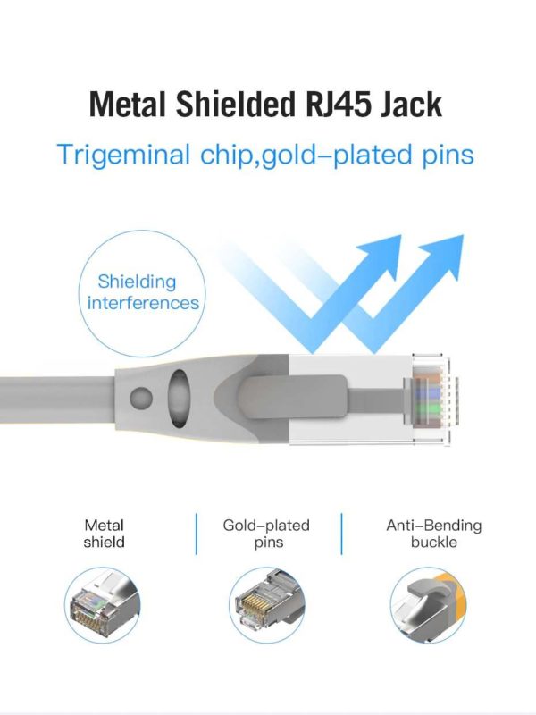 Cable Utp Cat 6e Rj45 Ethernet 3m Ponchado Certificado - Imagen 4