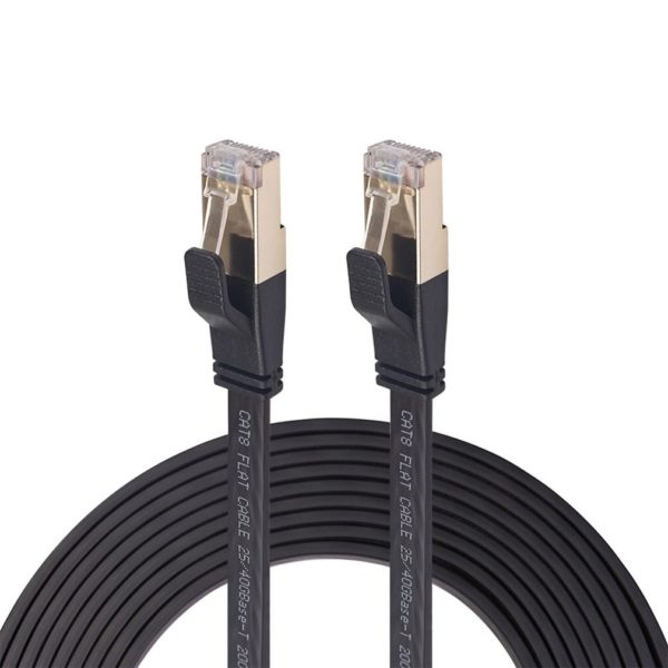 Cable Utp Cat 8 Rj45 Ethernet 3m Ponchado Certificado 40gbps