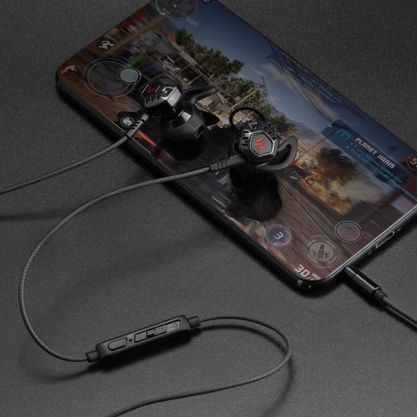 Audífonos In-ear Gamer Langsdom G100x Black - Imagen 2