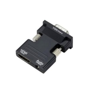 Adaptador Convertidor Hdmi A Vga - Hdmi Hembra / Vga Macho