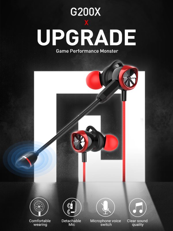 Audífonos Gamer Langsdom G200x Dual Mic Hd Con E-sport - Imagen 4