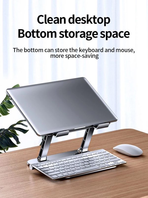 Base Soporte Portátil V6 Laptop Plegable Aluminio Ergonómica - Imagen 7