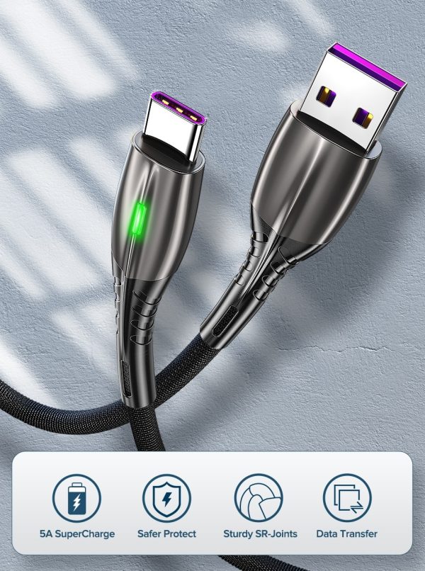 Cable Cargador Datos USB - Tipo C Carga Ultra Rápida 2m Certify V4 - Imagen 10