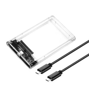 Caja Externa Tipo C Discos 2.5 Ssd Sata Gtía 1 Año