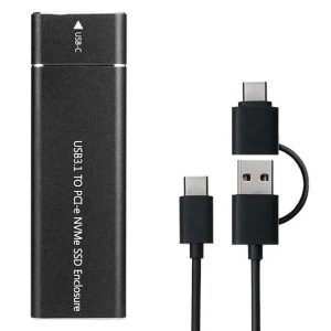 Caja Externa Case Ssd Disco Sólido Usb 3 Nvme M.2 M2 Certify