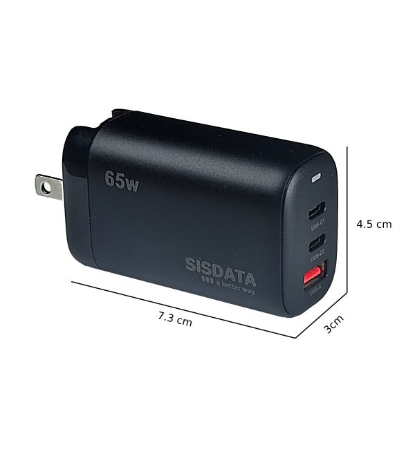 Cargador Para Celulares Y Portátiles Súper Rápida Tipo C / A - Imagen 4