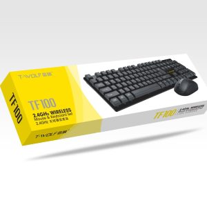 Combo Kit Teclado Mouse Español Antiderrames Inalámbrico V3