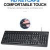 Combo Kit Teclado Mouse Español Cable Usb Certify V4 - Imagen 4