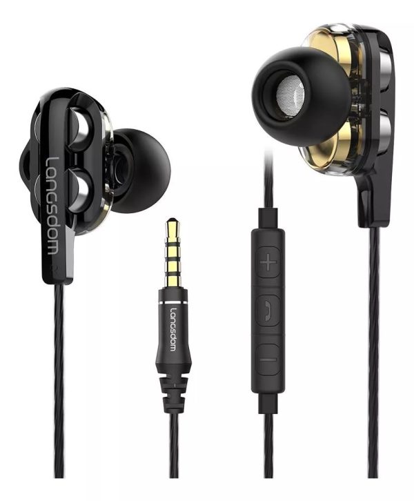 Audífonos In-ear Langsdom D4c Negros