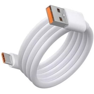 Cable Carga Rápida Tipo C V5 2m Datos Carga Certificado