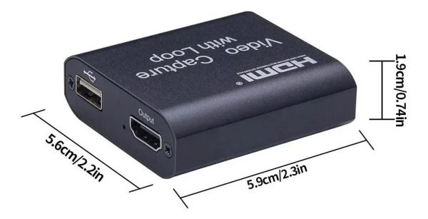 Capturadora Video Streaming Usb Hdmi 4k 2k Consolas Tv Box - Imagen 2