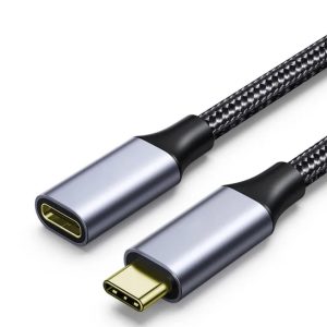 Extensión Tipo C Macho Hembra Certificado 1 Año Garantía
