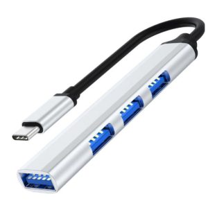 Hub Multiplicador USB C o A 4 Puertos 3.0 Extensión Adapter