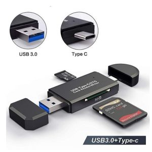 Lector De Tarjetas Sd Micro Sd Usb Tipo C Adaptador 3.0