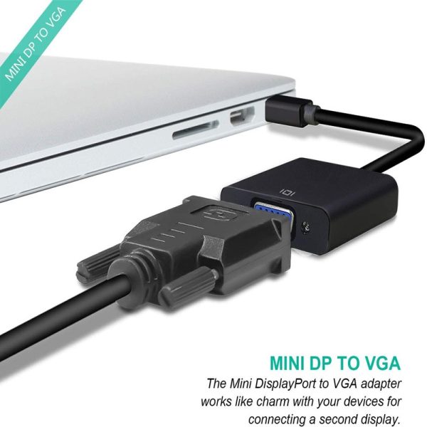 Adaptador Mini Displayport A Vga Para Apple Android Windows - Imagen 3