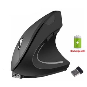 Mouse Vertical Inalámbrico Recargable Ergonómico Original V2