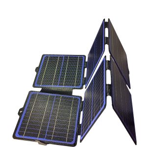 Panel Solar Portátil Carga Rápida Doble Usb Plegable