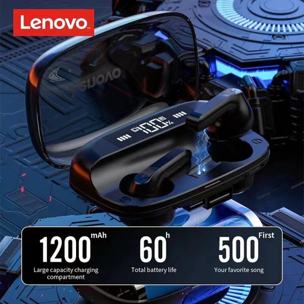 Audífonos Lenovo Qt81 Wireless Bluetooh Headset - Imagen 3