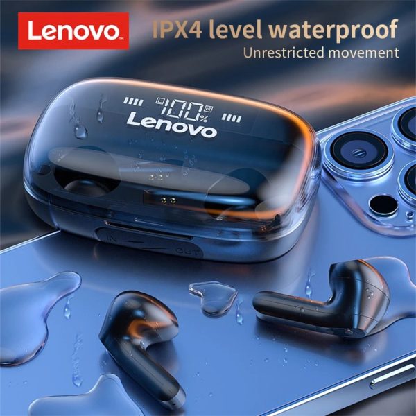 Audífonos Lenovo Qt81 Wireless Bluetooh Headset - Imagen 4
