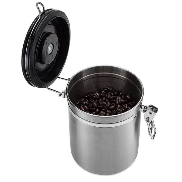 Recipiente Para Granos O Café Contenedor Hermético Tarro V2 - Imagen 5