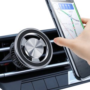 Soporte Porta Celular Carro Rejilla V7 Magnético Ajustable