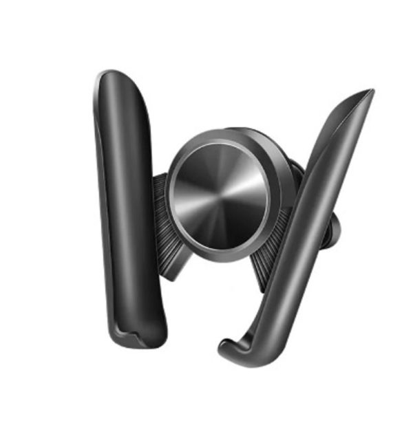 Soporte Porta Celular Carro Rejilla Air Gravedad Retráctil 4