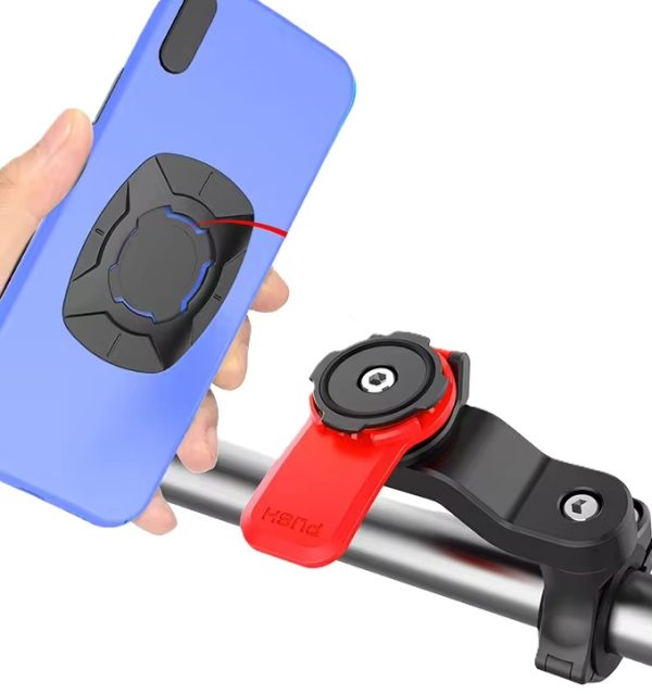 Soporte Base Celular Moto V8 Bicicleta Manillar Ajustable