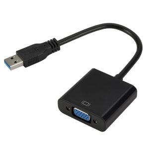 Adaptador Convertidor Usb 3.0 A Vga 1080p Cable Certificado