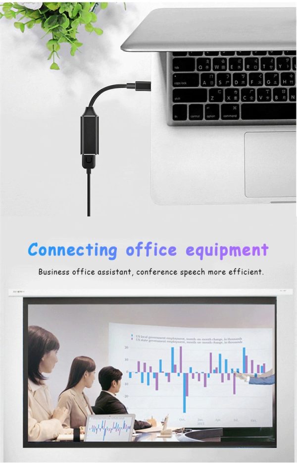 Adaptador Usb-c A Hdmi 8k Celular iPad Mac Windows Android - Imagen 5