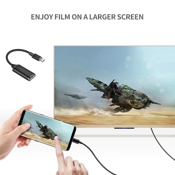 Adaptador Usb-c A Hdmi 8k Celular iPad Mac Windows Android - Imagen 2