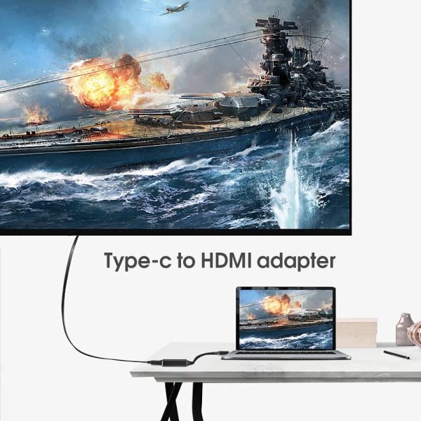 Adaptador Usb-c A Hdmi 8k Celular iPad Mac Windows Android - Imagen 3
