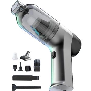 Aspiradora Portátil Autos Hogar Potencia Real 1 Año Garantía